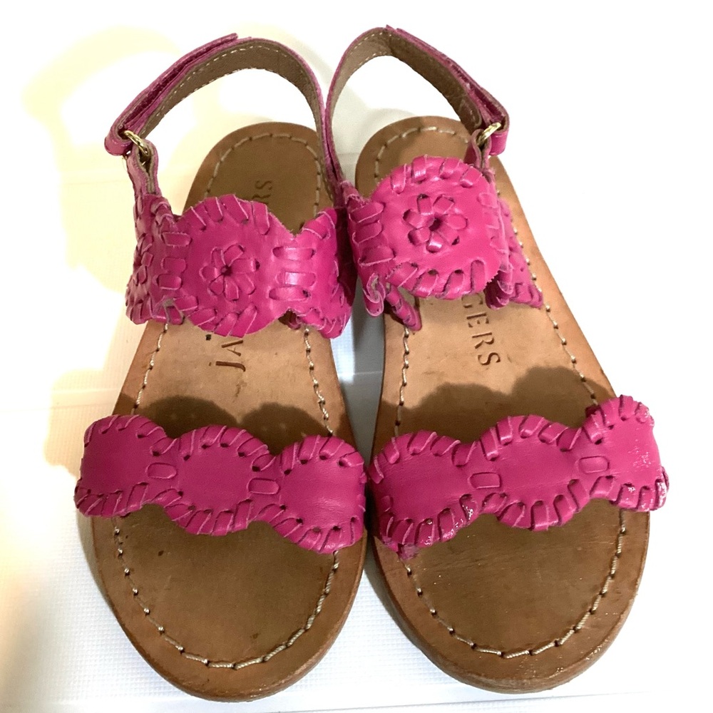 Jack Rogers pink sandals. Size 8